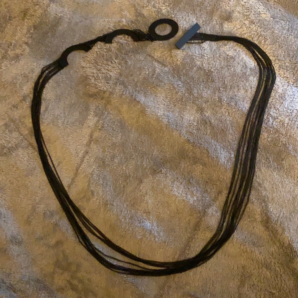 Black necklace
